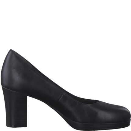 Дамски елегантни обувки на  среден ток Jana черни