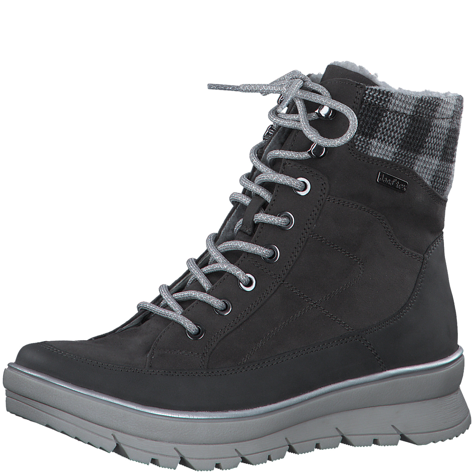 Дамски боти JANA  TEX 100% COMFORT сиви