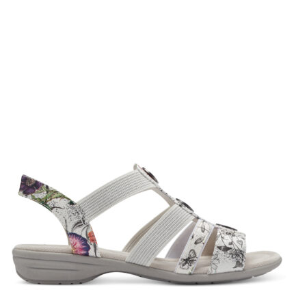 Дамски сандали Jana VEGAN  ширина H цветни