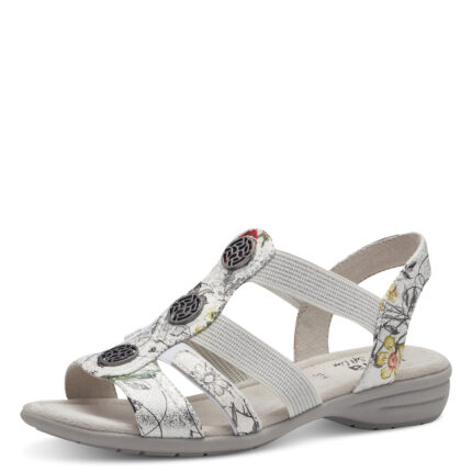 Дамски сандали Jana VEGAN  ширина H цветни