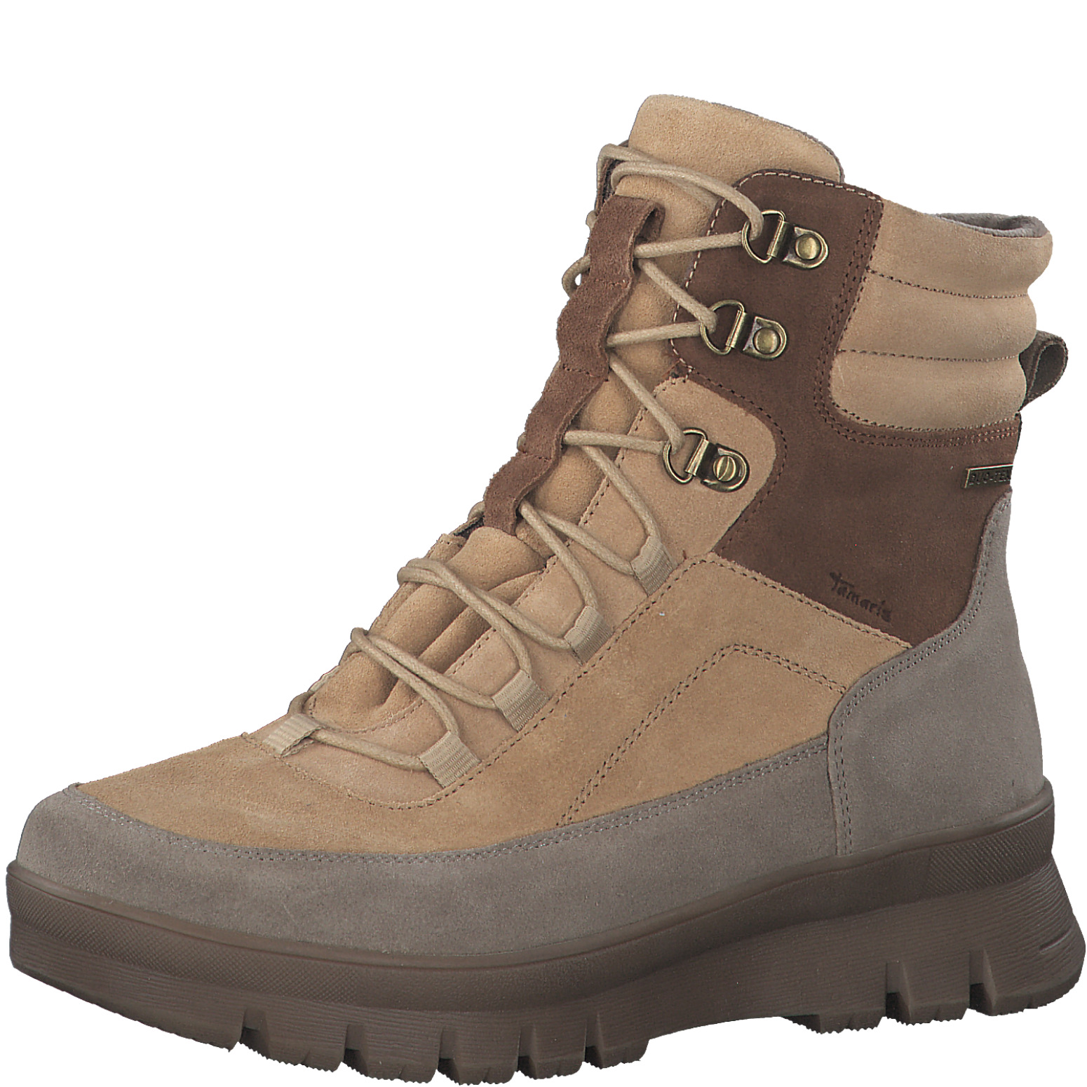 Дамски боти Tamaris DUO  TEX  COMFORT кафяви