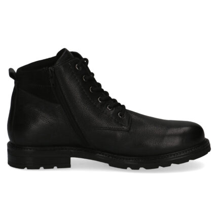 Мъжки боти Caprice естествена кожа черни