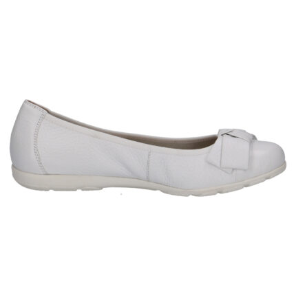 Дамски обувки Caprice еленска кожа бели