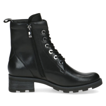 Дамски боти Caprice  естествена кожа черни