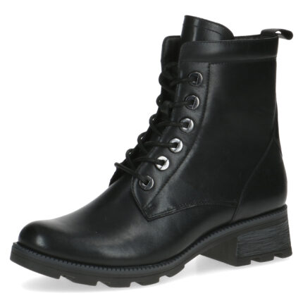 Дамски боти Caprice  естествена кожа черни