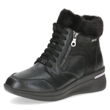 Дамски боти Caprice TEX естествена кожа черни