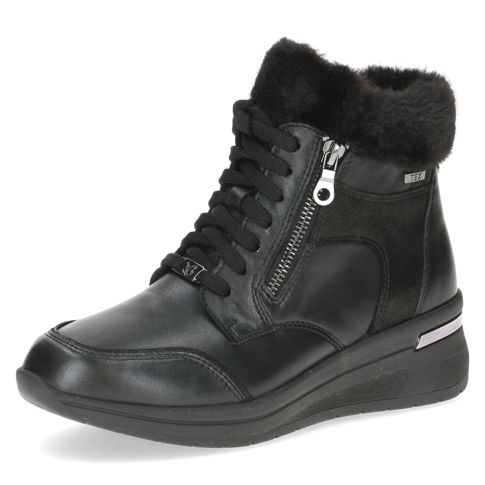 Дамски боти Caprice TEX естествена кожа черни