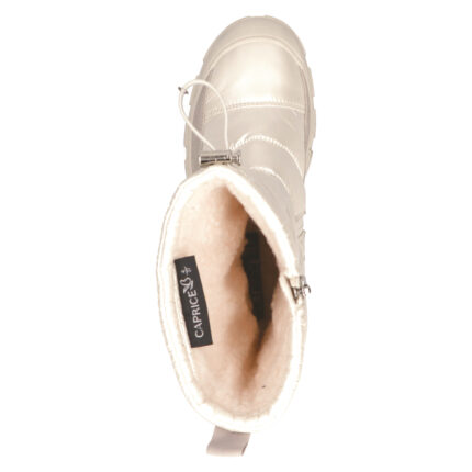 Дамски ботуши Caprice CLIMOTION® слонова кост