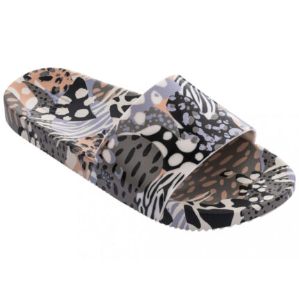 Дамски чехли Zaxy  черни/цветни