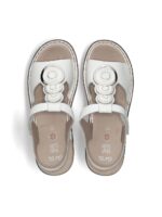 Дамски сандали Ara естествена кожа бели