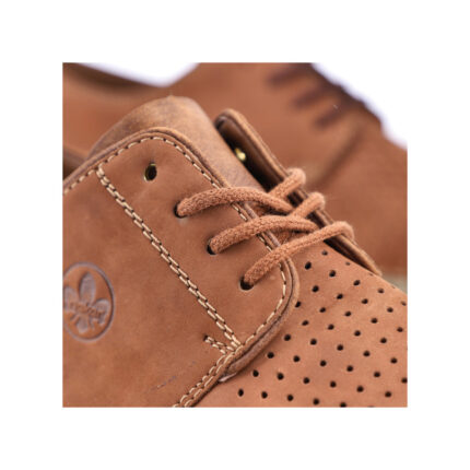 Мъжки ежедневни обувки естествена кожа Rieker 05226-24  ширина H