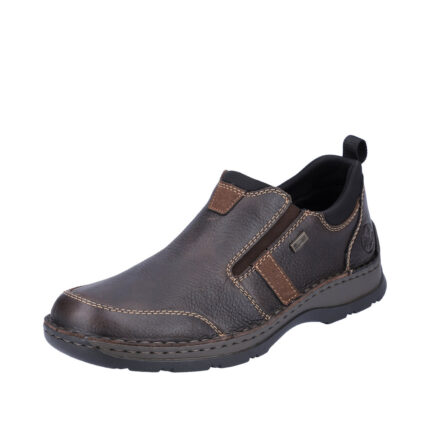 Мъжки ежедневни обувки без връзки RIEKER  ТЕХ 05355-25  кяфви ширина Н