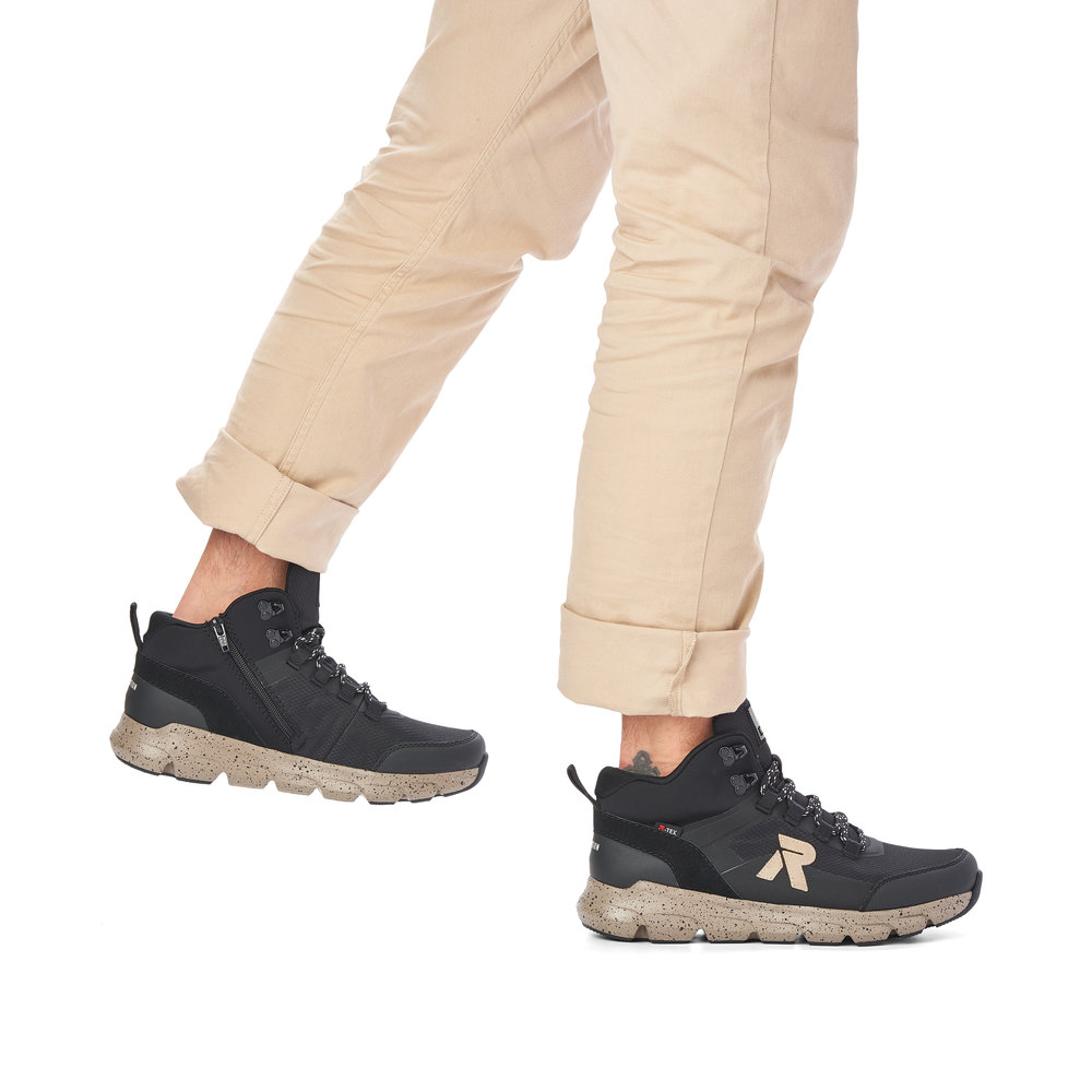 Мъжки спортни боти  Rieker Tex  07862-00 черни