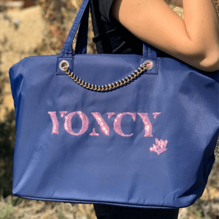 Дамска голяма чанта Yoncy® синя