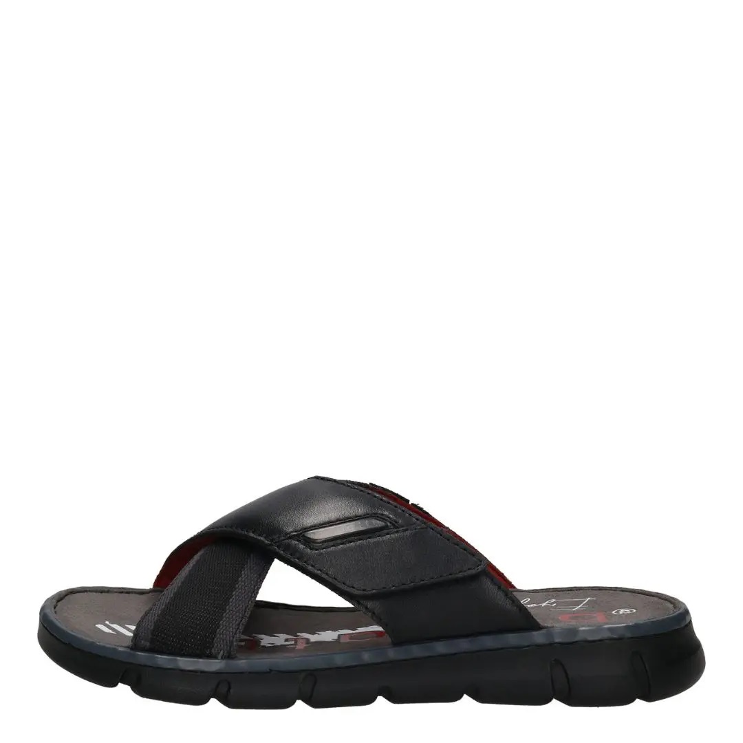 Мъжки чехли Bugatti черни