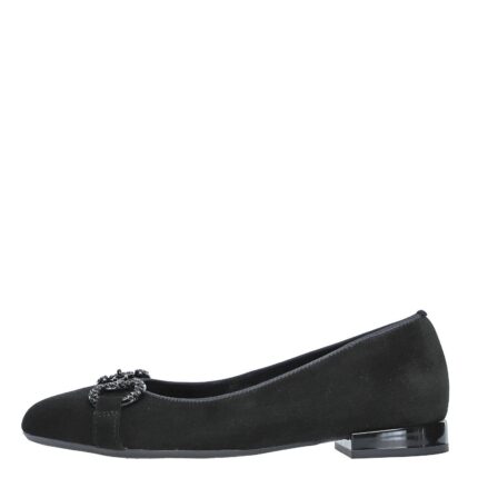 Дамски обувки Ara High Soft естествен велур черни