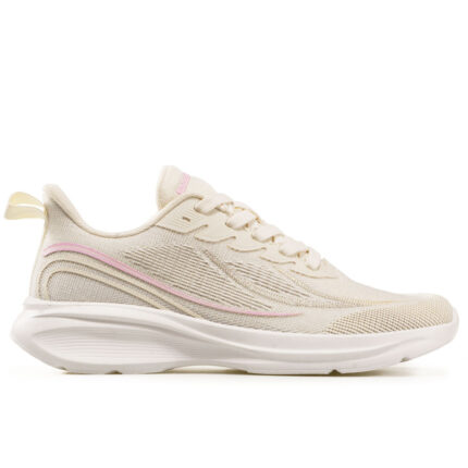 Дамски маратонки с връзки Bulldozer бежови