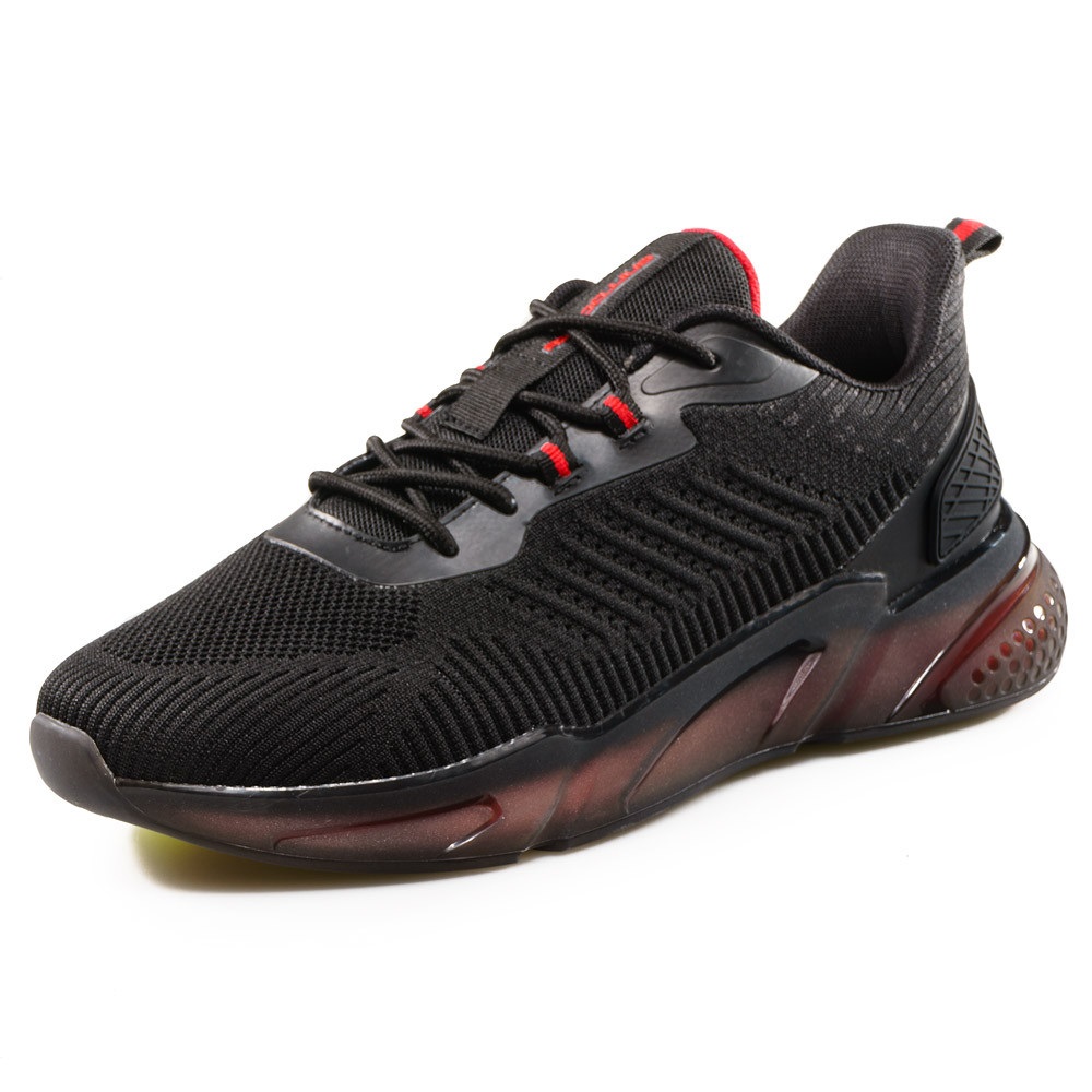 Мъжки маратонки с връзки Bulldozer 10604 черни