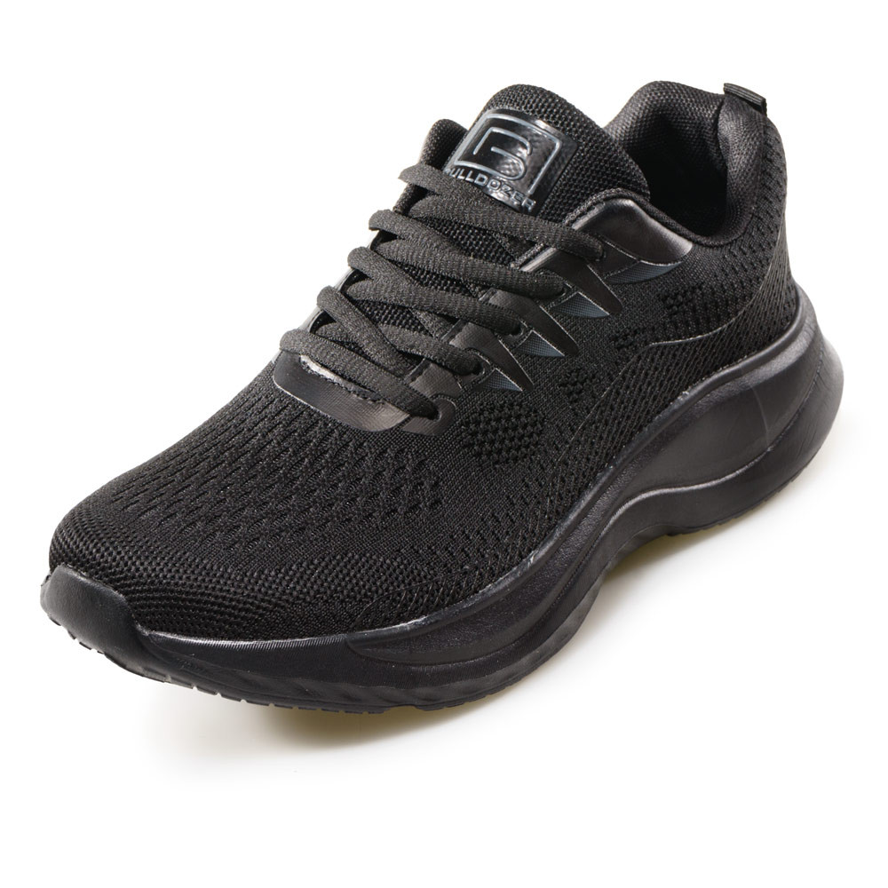 Мъжки маратонки с връзки Bulldozer 10605 черни