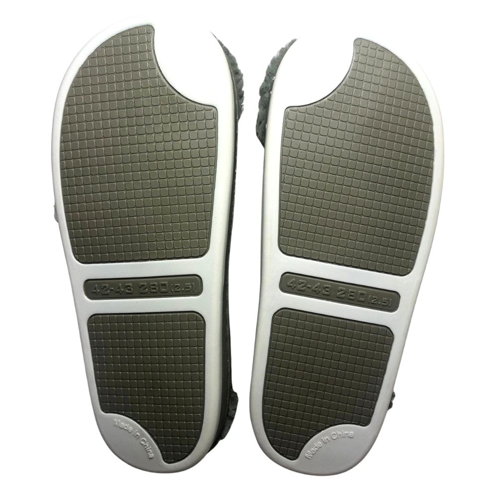 Мъжки домашни чехли Kompass "усмивка"  зелени