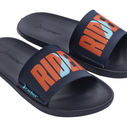 Мъжки анатомични чехли Rider  Speed Graphics AD сини/оранжеви