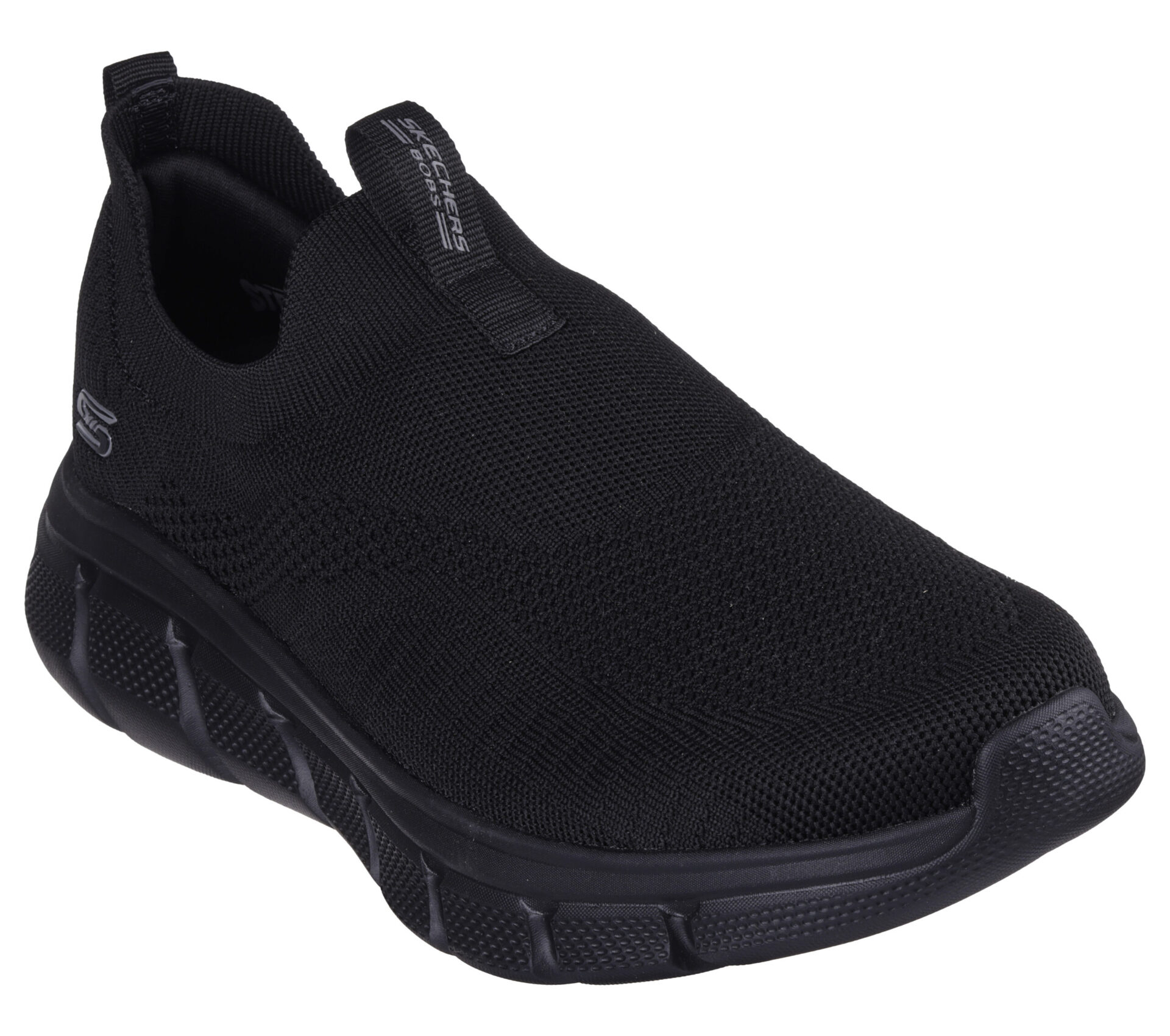 Мъжки спортни обувки Skechers Bobs B Flex Slip-on Walking Shoes черни Мъжки спортни обувки Skechers Bobs B Flex Slip-on Walking Shoes черни
