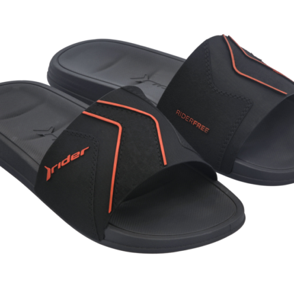 Мъжки чехли RIDER черни/оранжеви