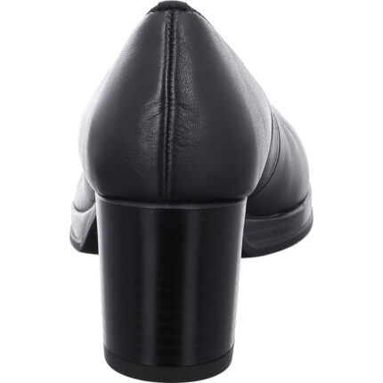 Дамски елегантни обувки на ток Ara естествена кожа черни