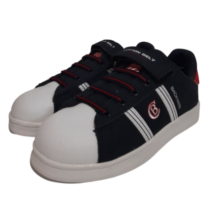 Детски  спортни обувки с връзки Cottоn Belt CHAUSSURES  черни