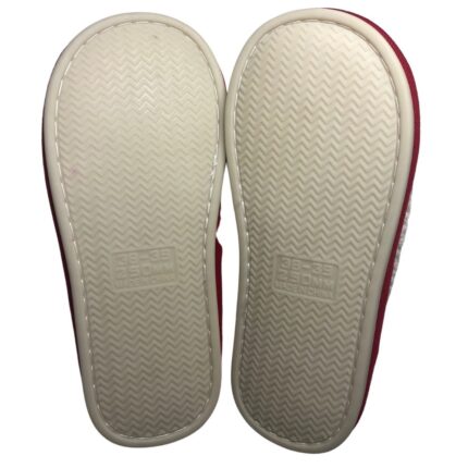 Дамски домашни чехли Kompass бели еднорог