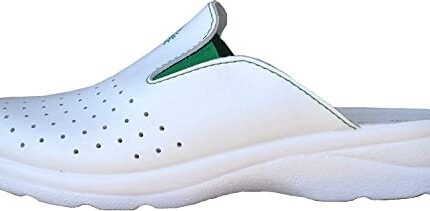 Мъжки медицински чехли Sanital Light естествена кожа бели