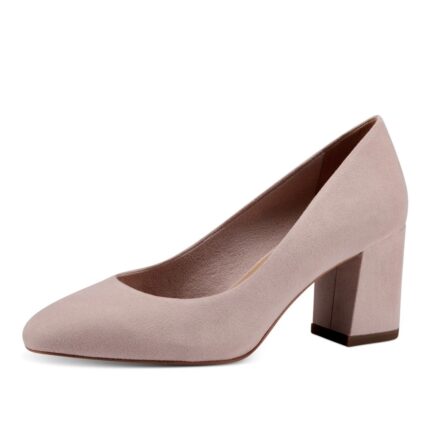 Дамски елегантни обувки  на ток Tamaris розови