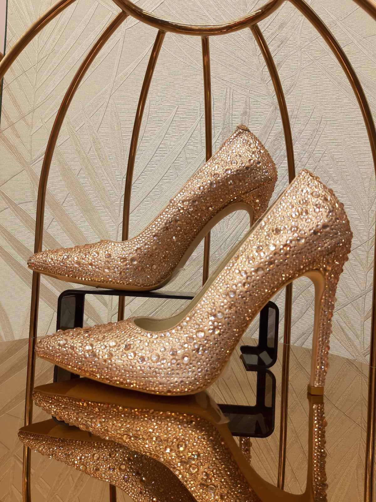 Дамски официални обувки Yoncy  естествена кожа розови