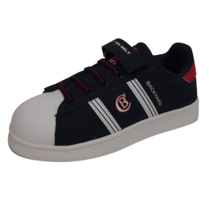 Детски  спортни обувки с връзки Cottоn Belt CHAUSSURES  черни