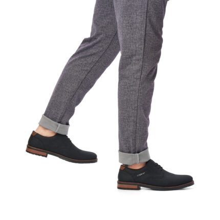 Мъжки елегантни обувки с връзки Rieker 14614-00