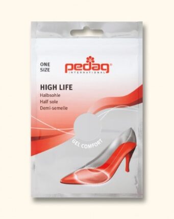 Гел полу-стелка Pedag High Life за високи токчета