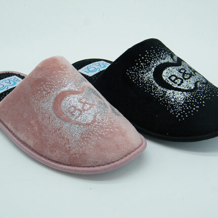 Дамски домашни чехли Hot Sand черни