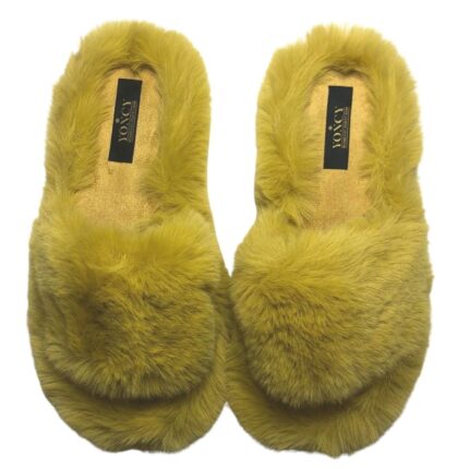 Дамски чехли Yoncy жълти