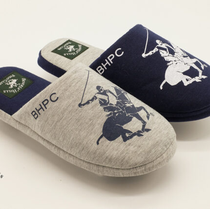 Мъжки домашни чехли Polo сини