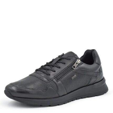 Мъжки обувки S.Oliver Soft Foam естествена кожа черни