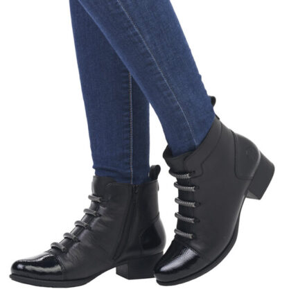 Дамски боти Rieker Antistress 78655-00 черни