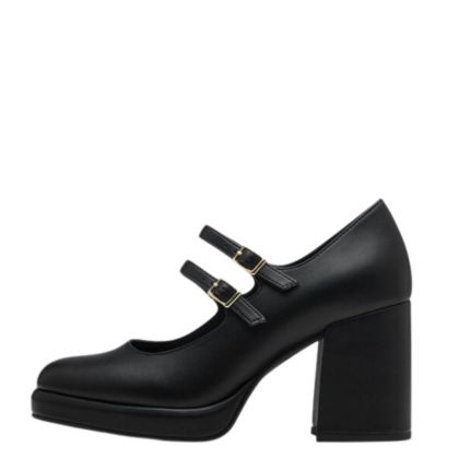 Дамски обувки на висок ток Marco Tozzi Feel Mе черни