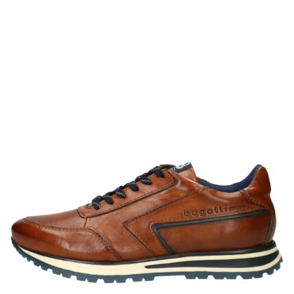 Мъжки ежедневни обувки Bugatti естествена кожа кафяви