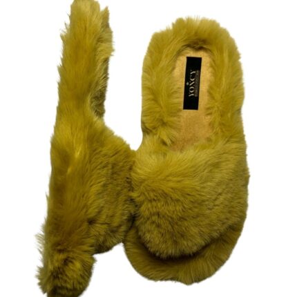 Дамски чехли Yoncy жълти