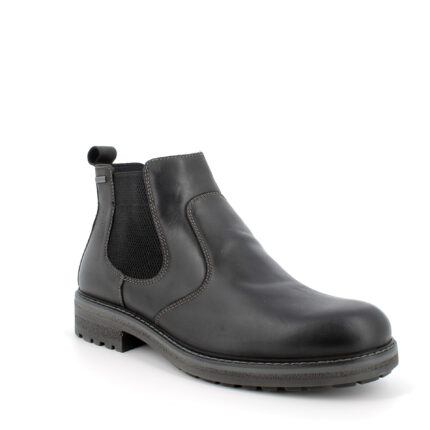 Мъжки боти IGI & CO естествен набук GORE-TEX® НЕПРОМОКАЕМИ черни