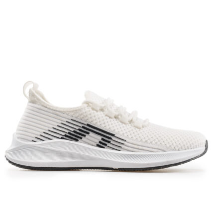 Дамски маратонки с връзки Bulldozer бели