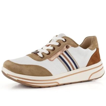 Дамски анатомични спортни обувки Ara естествена кожа цветни