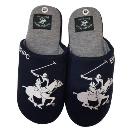 Мъжки домашни чехли Polo сини