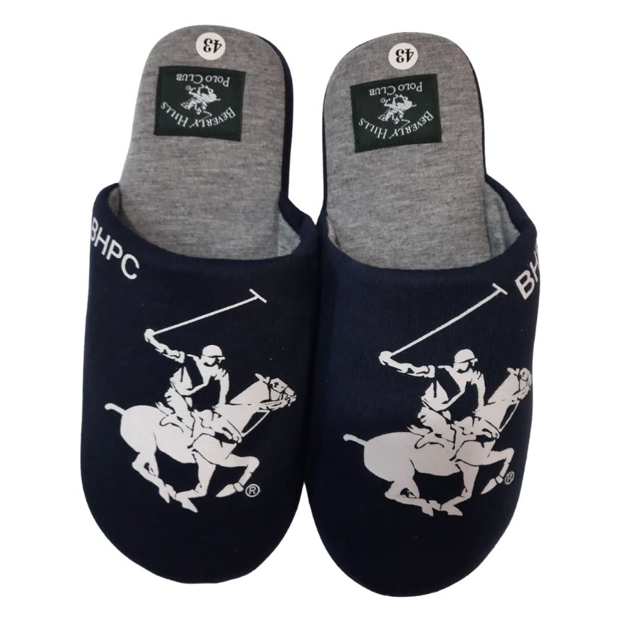 Мъжки домашни чехли Polo сини