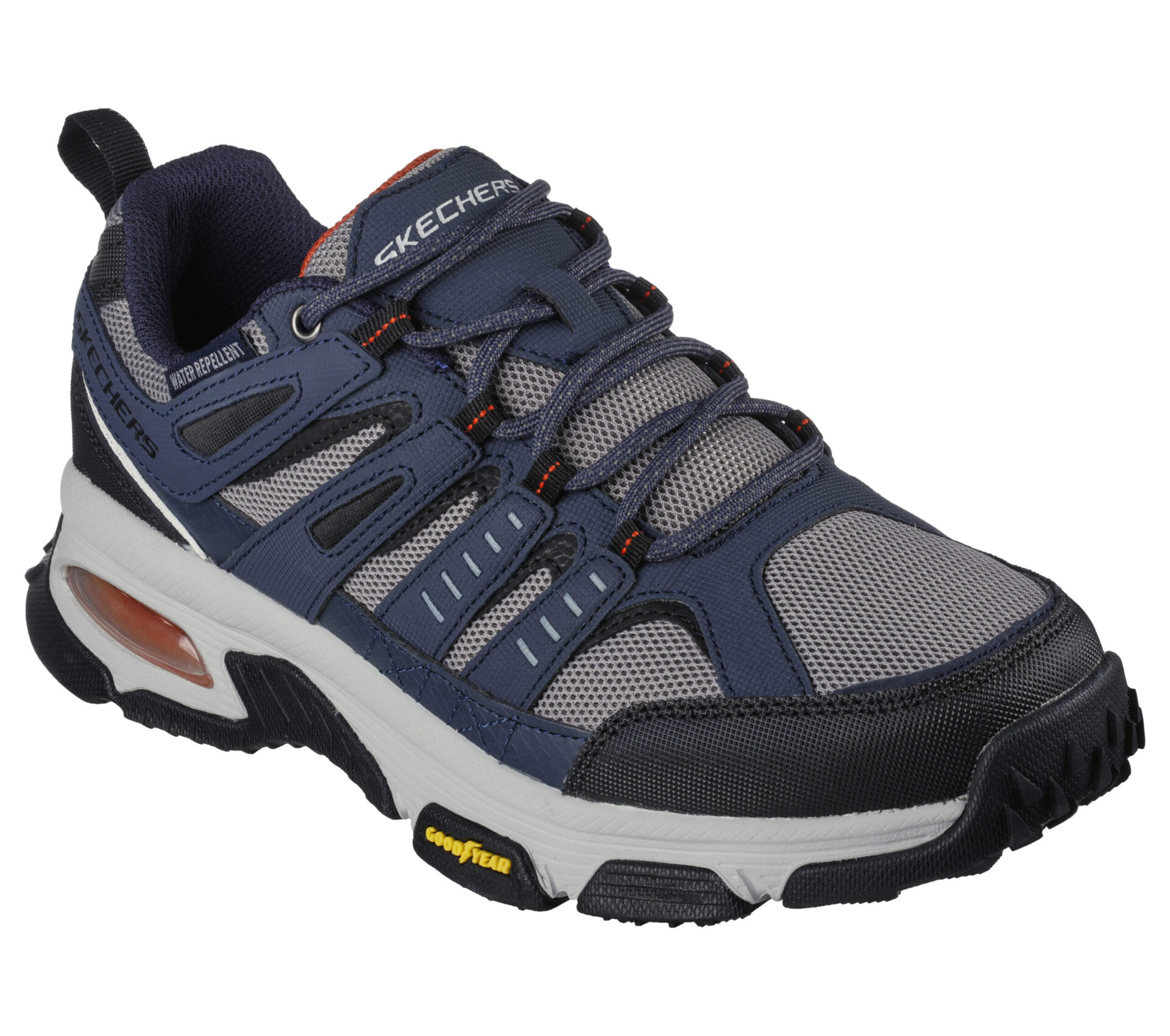 Мъжки спортни обувки Skechers Water Repellent сини мемори пяна Мъжки спортни обувки Skechers Water Repellent сини мемори пяна